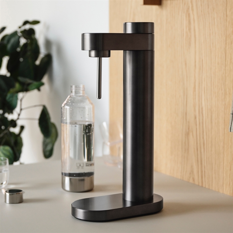 Stelton Soda kullsyremaskin - Black Metallic